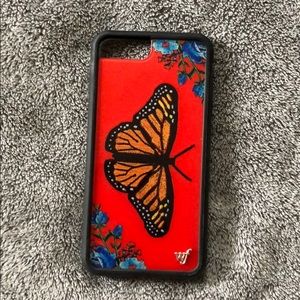 Butterfly Wildflower case iPhone 6/6s/7/8 plus
